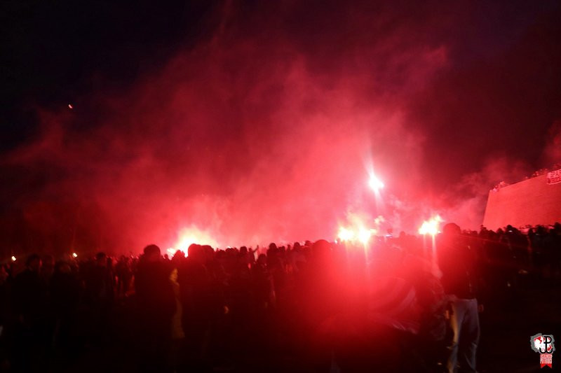 Kibice na Jasnej Górze (kilka zdjęć)