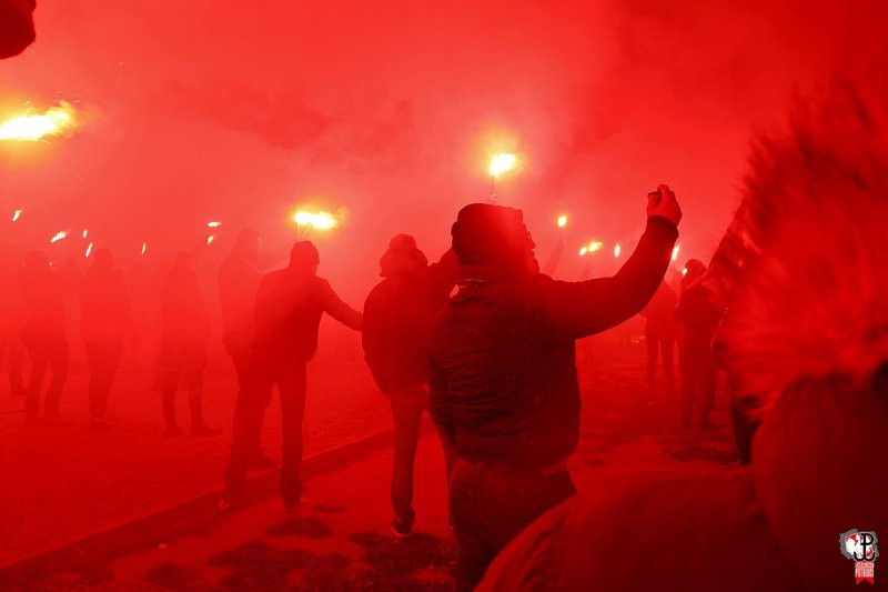 Kibice na Jasnej Górze (kilka zdjęć)