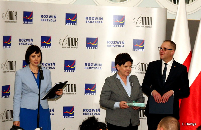 Beata Szydło wręczała Leszczyńskie Becikowe (zdjęcia)