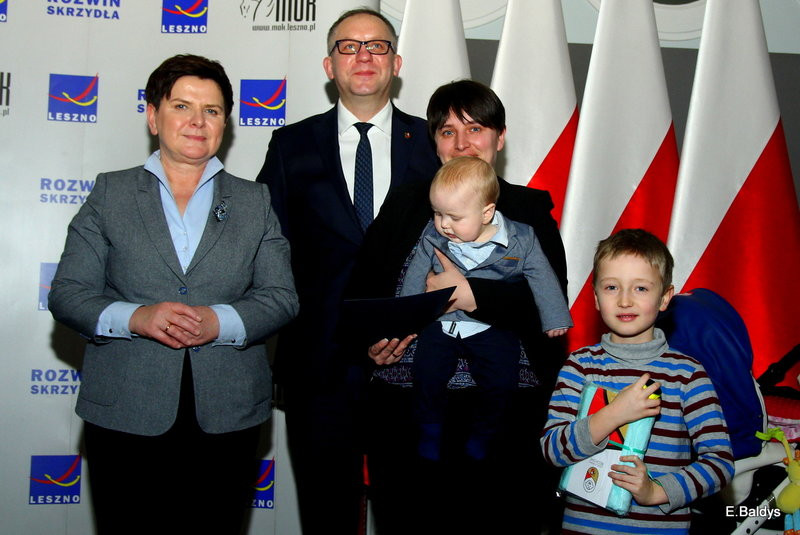 Beata Szydło wręczała Leszczyńskie Becikowe (zdjęcia)