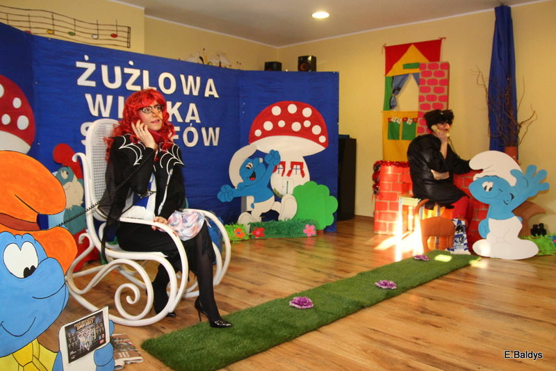 Żużlowe smerfy w Kolorowym Świecie (zdjęcia)