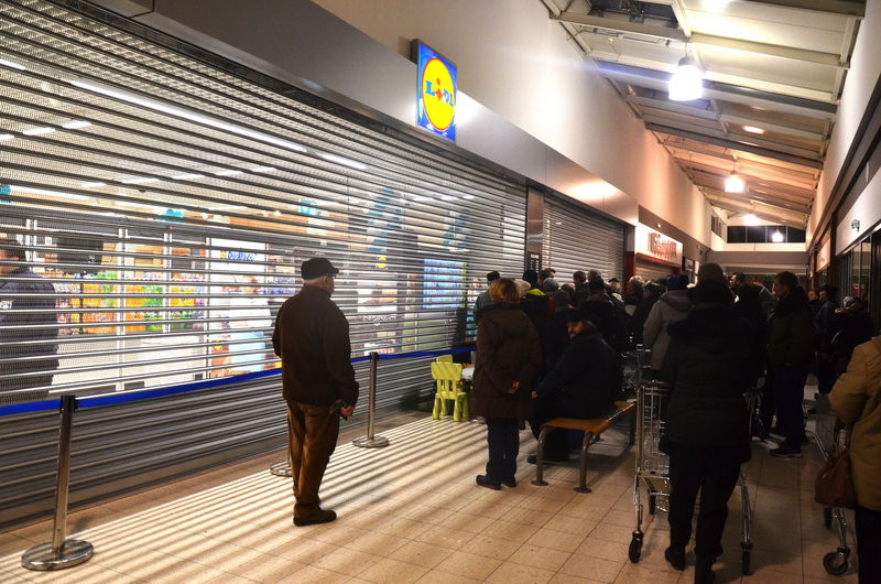 Wielkie otwarcie! Lidl wita klientów! (zdjęcia)