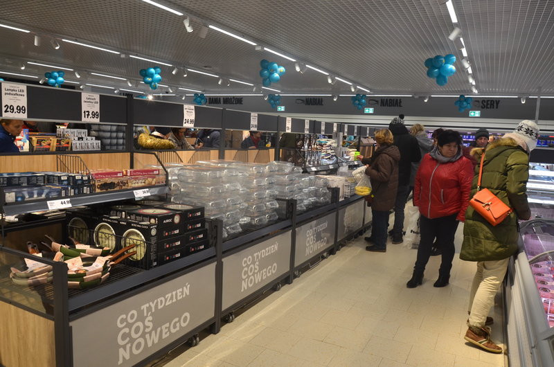 Wielkie otwarcie! Lidl wita klientów! (zdjęcia)