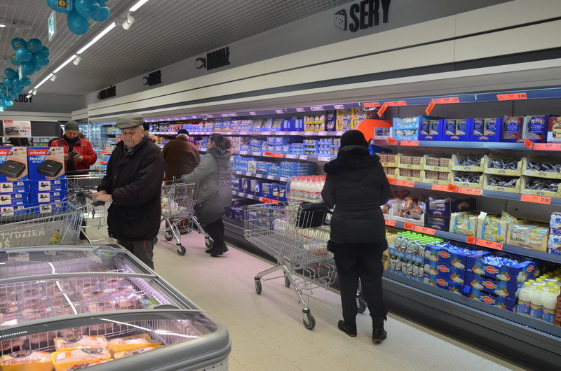 Wielkie otwarcie! Lidl wita klientów! (zdjęcia)