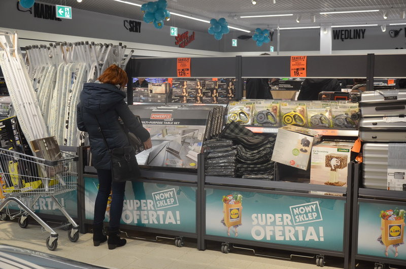 Wielkie otwarcie! Lidl wita klientów! (zdjęcia)