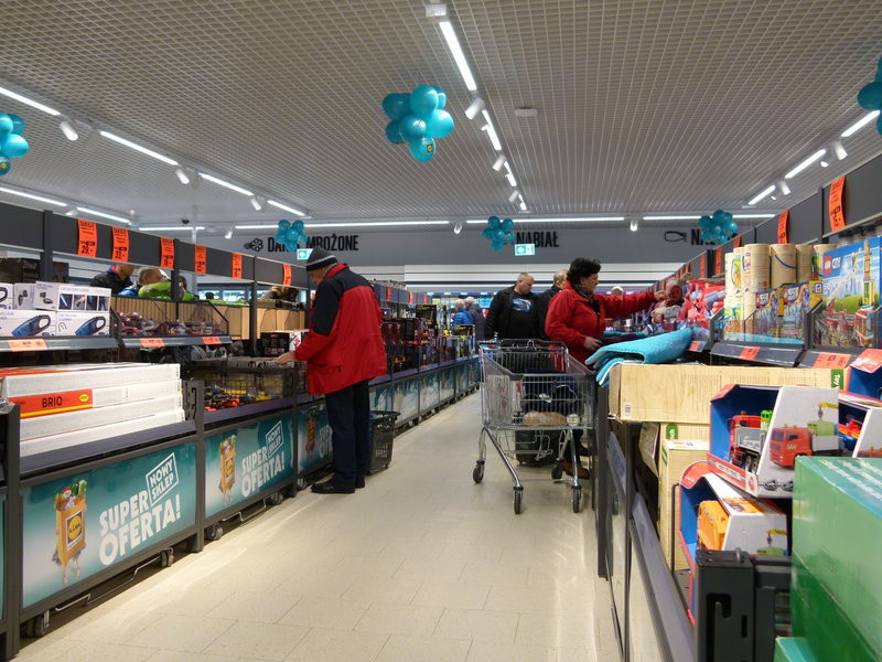 Wielkie otwarcie! Lidl wita klientów! (zdjęcia)