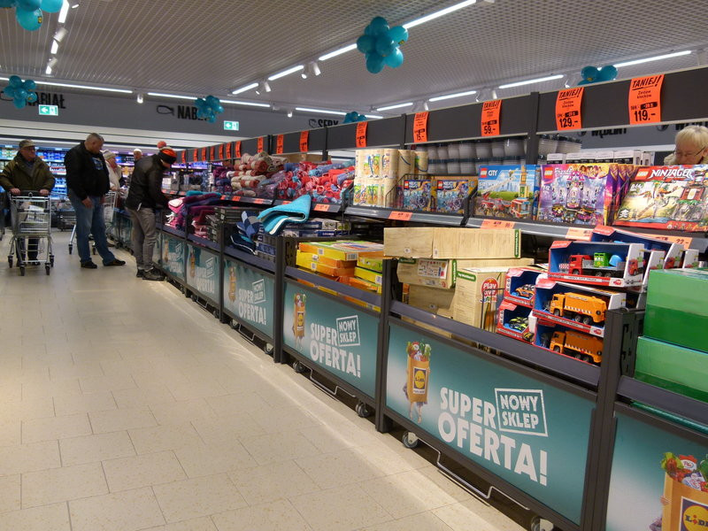 Wielkie otwarcie! Lidl wita klientów! (zdjęcia)