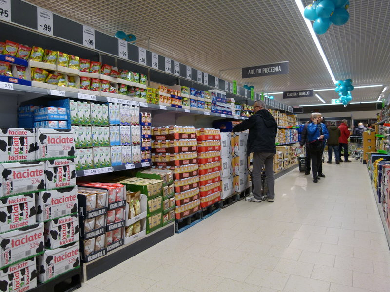 Wielkie otwarcie! Lidl wita klientów! (zdjęcia)