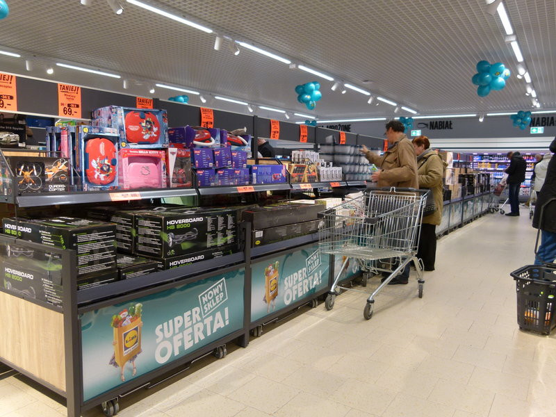 Wielkie otwarcie! Lidl wita klientów! (zdjęcia)