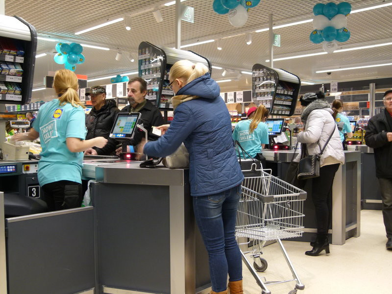 Wielkie otwarcie! Lidl wita klientów! (zdjęcia)