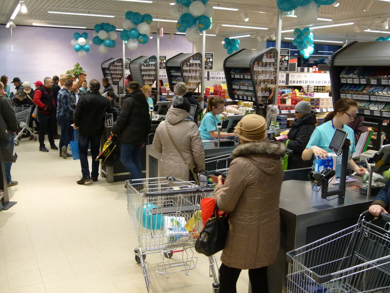 Wielkie otwarcie! Lidl wita klientów! (zdjęcia)