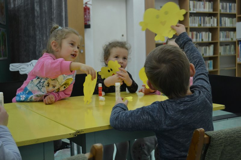 Biblioteka w Krzemieniewie zaprosiła przedszkolaków (zdjęcia)