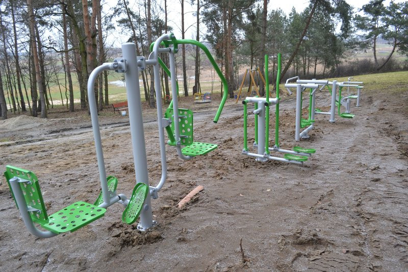 Siłownia zewnętrzna w Bojanicach (zdjęcia)