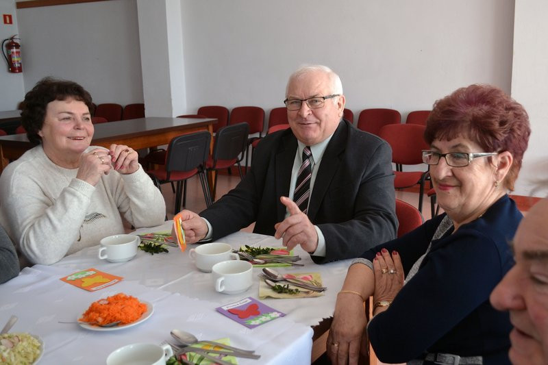 Wielkanocne spotkanie emerytów w Krzemieniewie (zdjęcia)