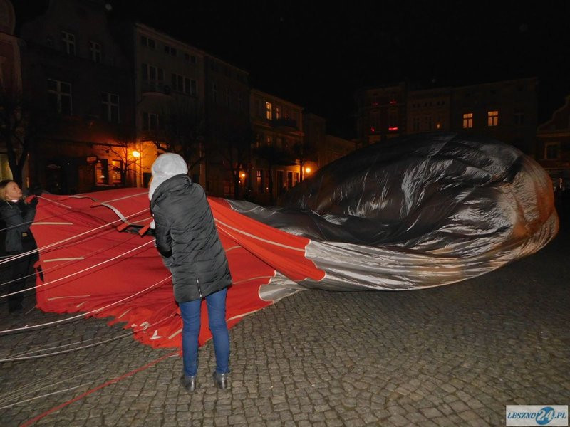 Balony wokół ratusza (kilka zdjęć)