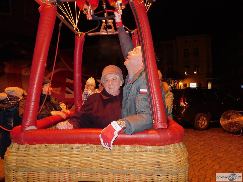 Balony wokół ratusza (kilka zdjęć)