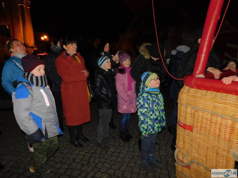 Balony wokół ratusza (kilka zdjęć)