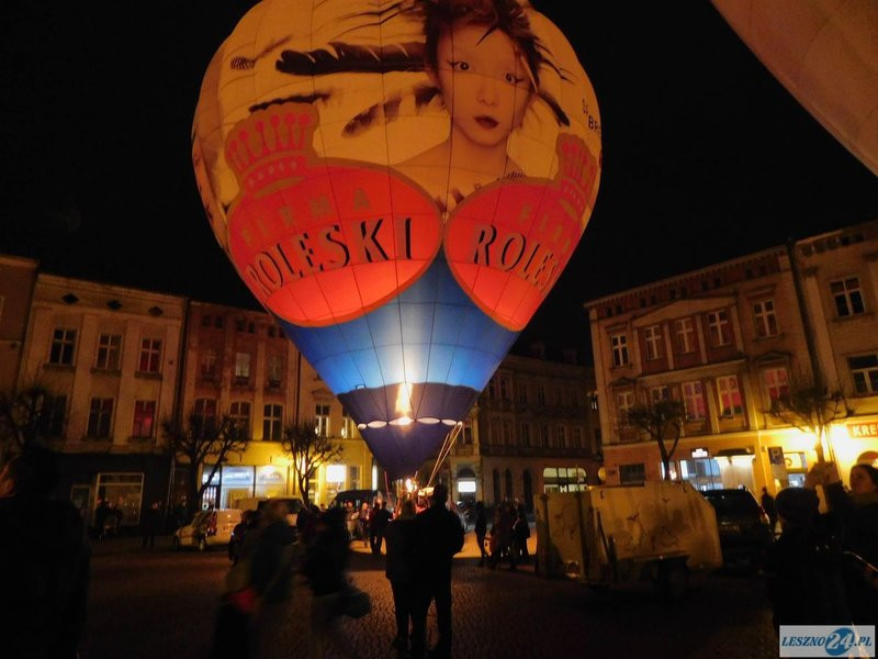 Balony wokół ratusza (kilka zdjęć)