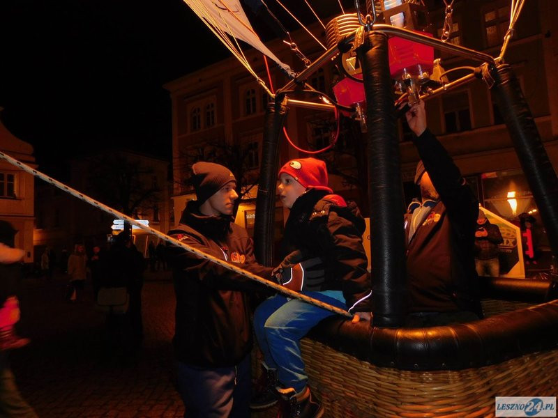 Balony wokół ratusza (kilka zdjęć)