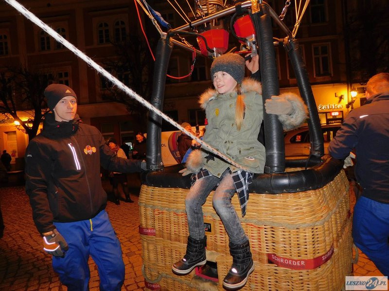 Balony wokół ratusza (kilka zdjęć)