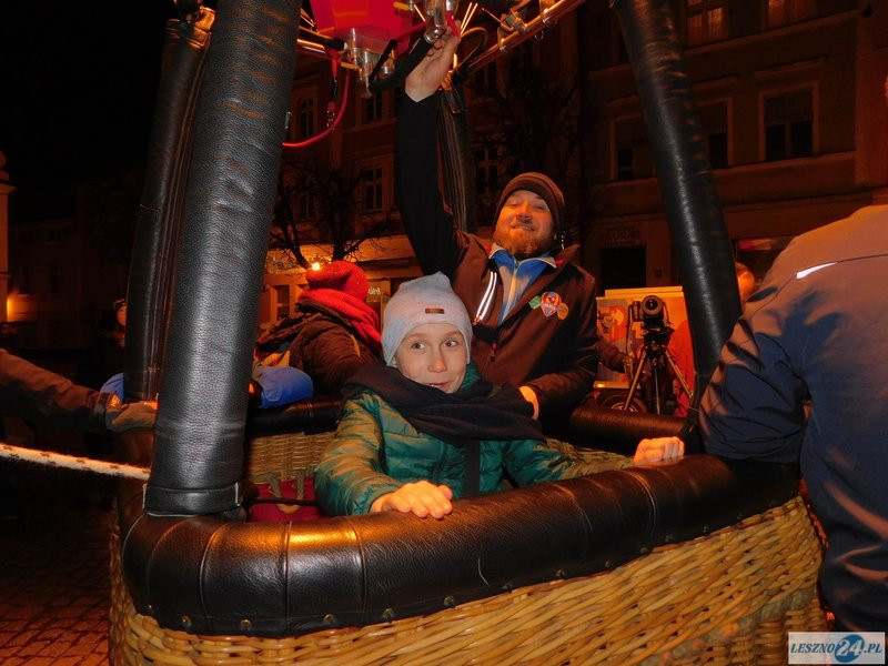 Balony wokół ratusza (kilka zdjęć)
