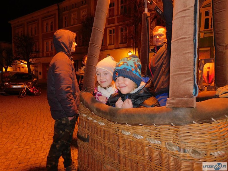 Balony wokół ratusza (kilka zdjęć)