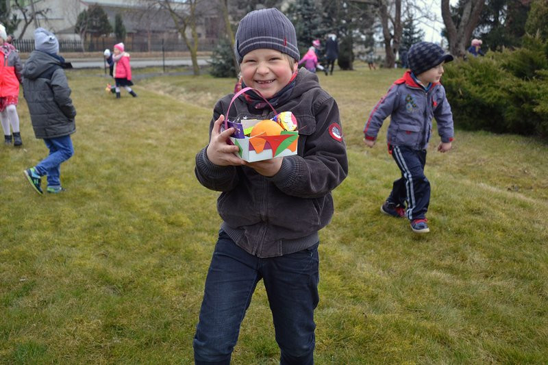 Zajączek odwiedził Drobnin (zdjęcia)