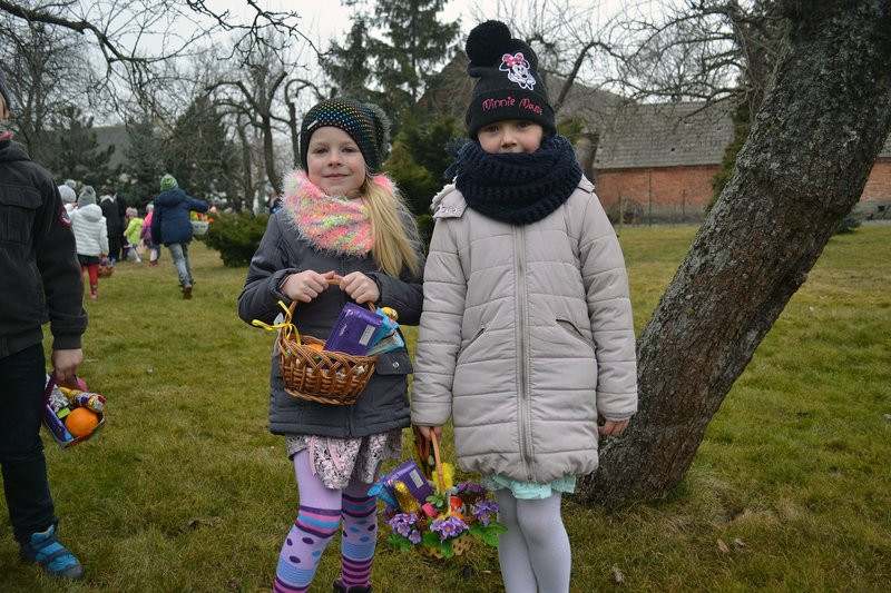 Zajączek odwiedził Drobnin (zdjęcia)