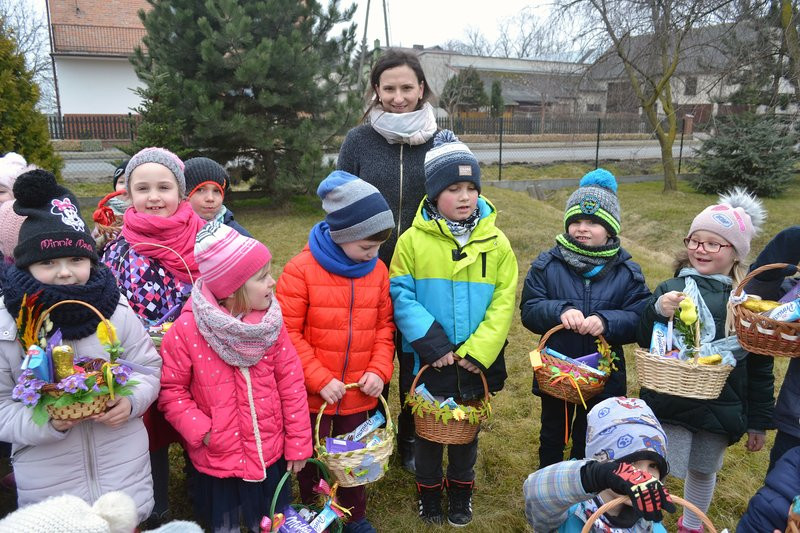 Zajączek odwiedził Drobnin (zdjęcia)