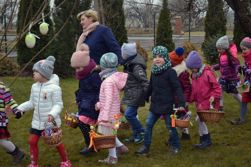 Zajączek odwiedził Drobnin (zdjęcia)