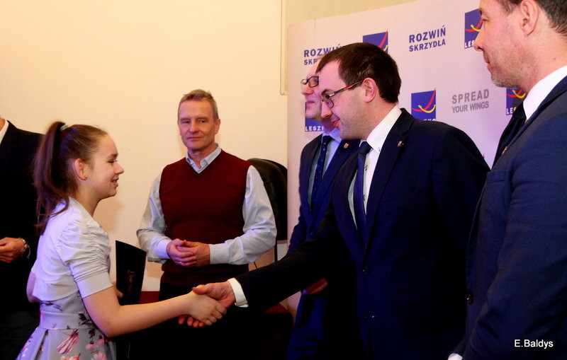 Stypendyści w ratuszu (zdjęcia)