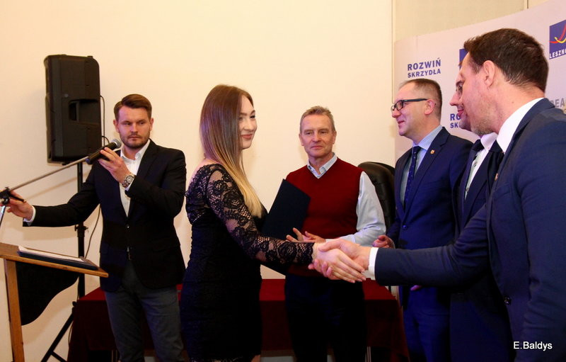 Stypendyści w ratuszu (zdjęcia)