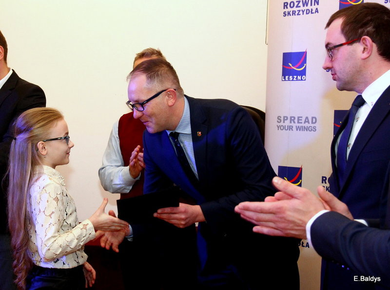 Stypendyści w ratuszu (zdjęcia)