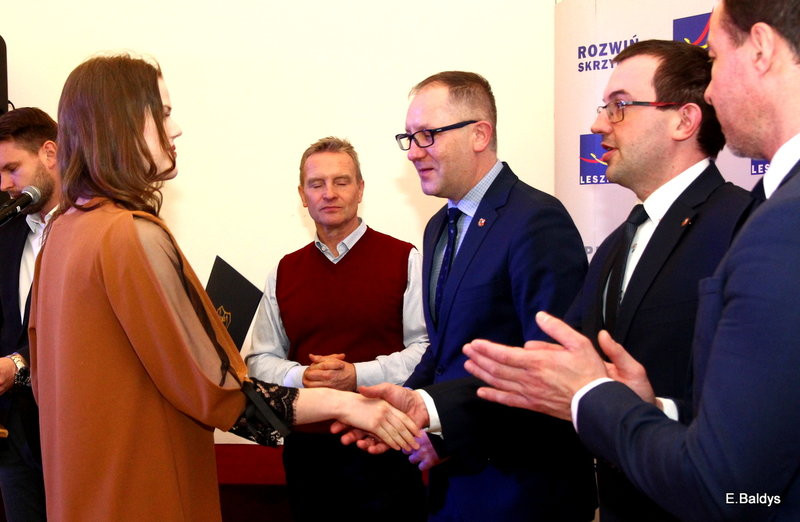 Stypendyści w ratuszu (zdjęcia)