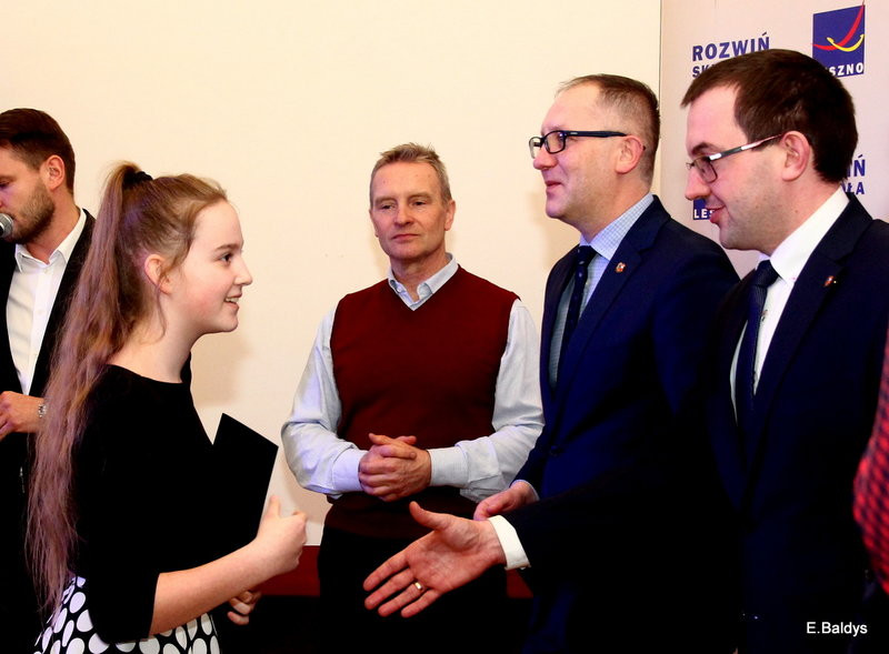 Stypendyści w ratuszu (zdjęcia)