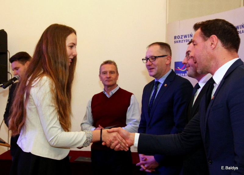 Stypendyści w ratuszu (zdjęcia)