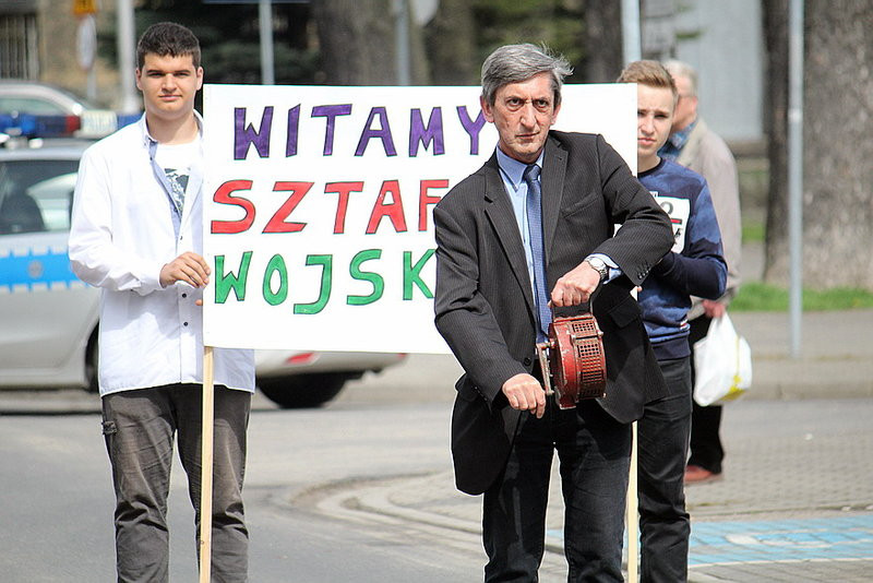 Leszno przyjęło uczestników sztafety pamięci o generale (zdjęcia!)