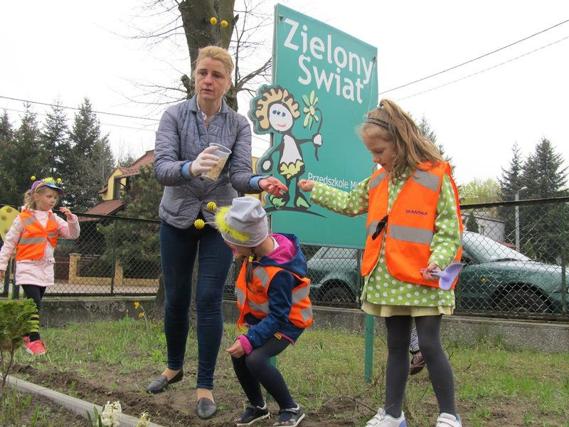 Atak pszczół w centrum Leszna (zdjęcia)