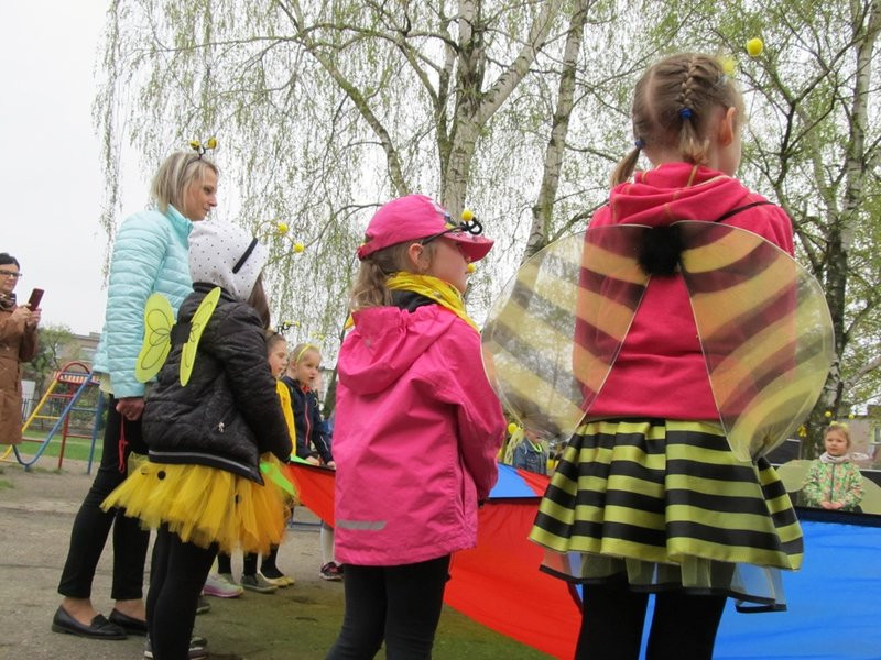 Atak pszczół w centrum Leszna (zdjęcia)