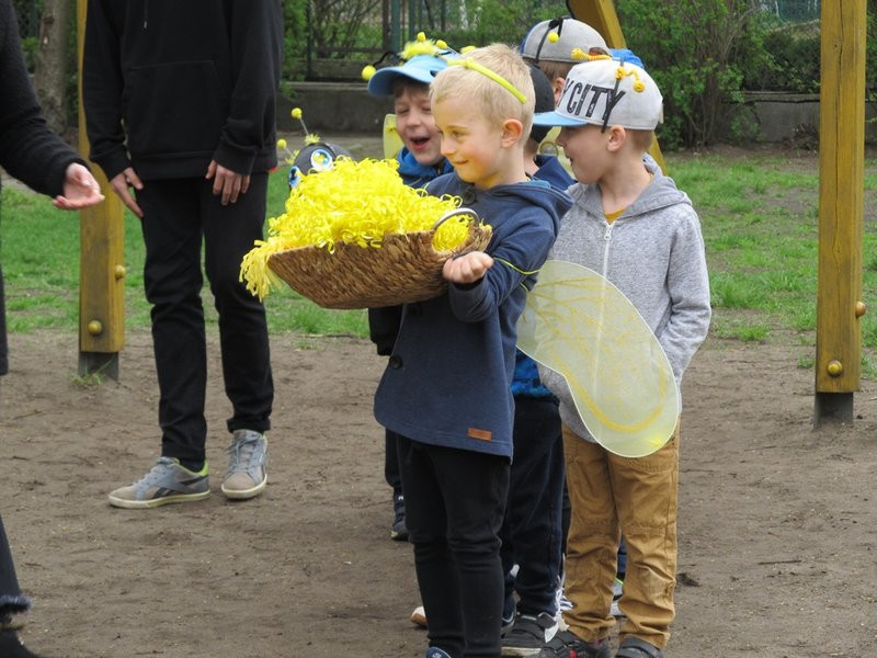Atak pszczół w centrum Leszna (zdjęcia)