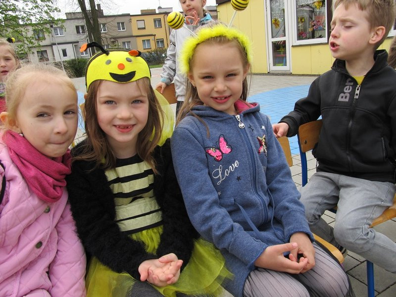 Atak pszczół w centrum Leszna (zdjęcia)