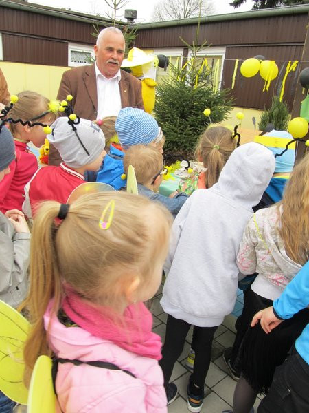 Atak pszczół w centrum Leszna (zdjęcia)