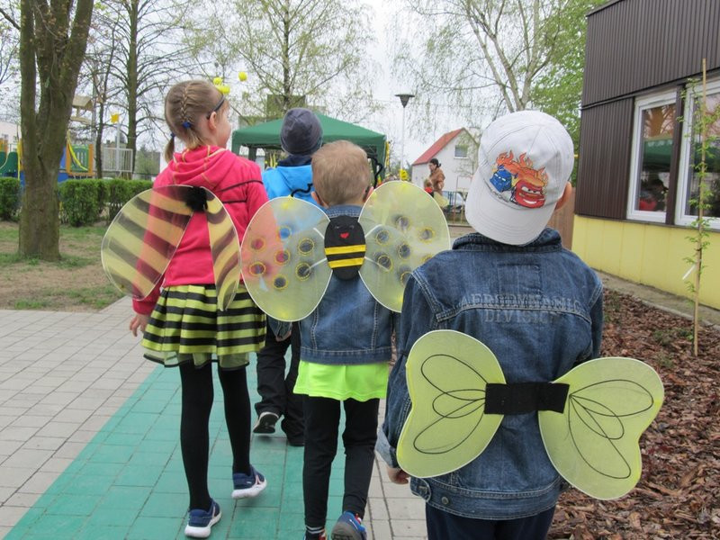 Atak pszczół w centrum Leszna (zdjęcia)