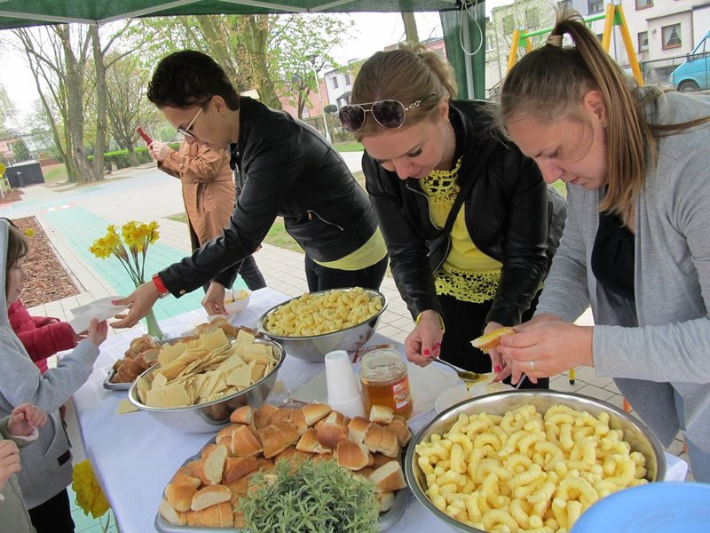 Atak pszczół w centrum Leszna (zdjęcia)