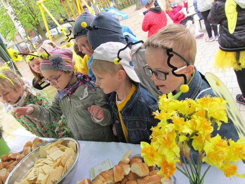 Atak pszczół w centrum Leszna (zdjęcia)