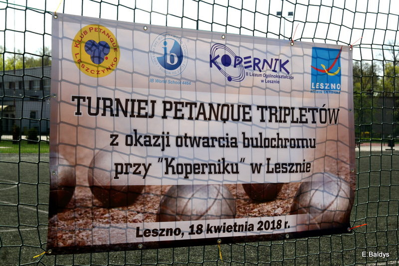 Otwarcie bulodromu przy II LO (zdjęcia)