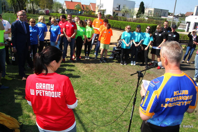 Otwarcie bulodromu przy II LO (zdjęcia)