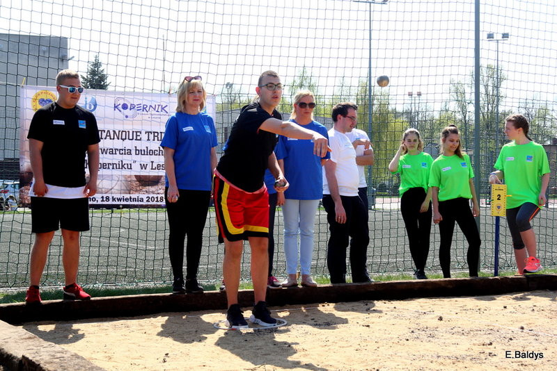 Otwarcie bulodromu przy II LO (zdjęcia)