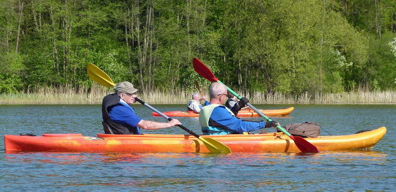 Kajakami z Osiecznej do Kościana (zdjęcia)