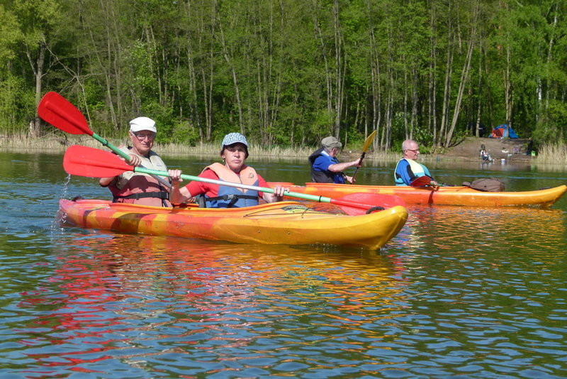 Kajakami z Osiecznej do Kościana (zdjęcia)